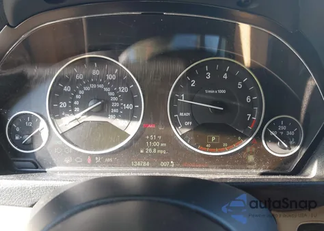 2014 BMW 320I z USA, uszkodzony, nr VIN WBA3B1G57ENS77234